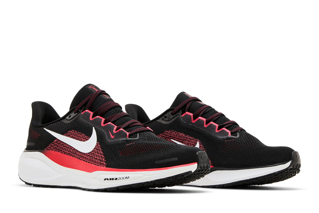 Nike Pegasus 41 – Noir & Rouge feu – vue 4