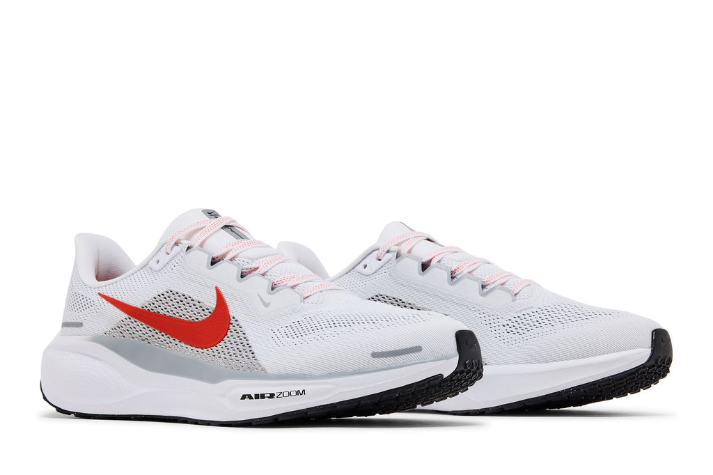 Nike Pegasus 41 – Blanc & Rouge piment – vue 4