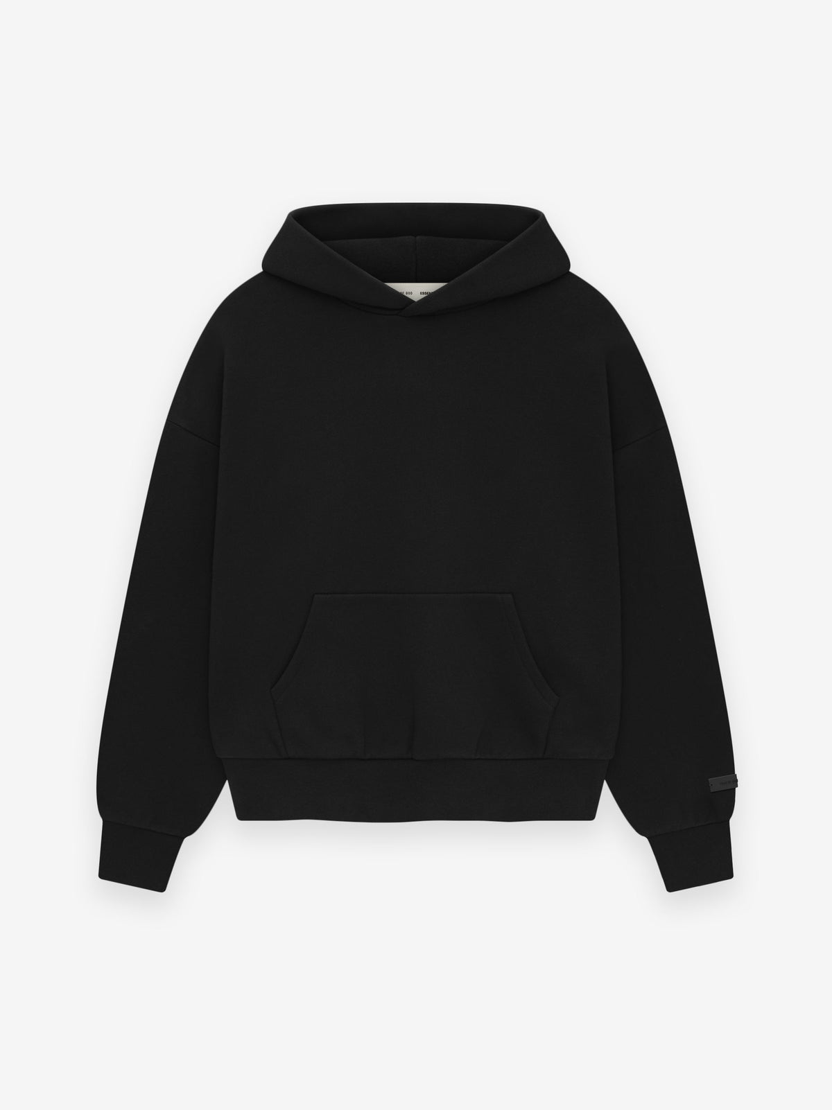 Essentials Classic Hoodie Vintage Black - face produit
