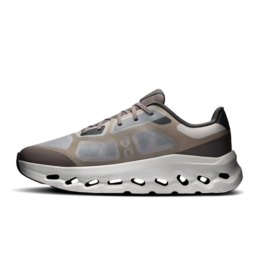 On Cloudtilt Remix homme – Gris & Marron (Ash | Espresso) – vue 4