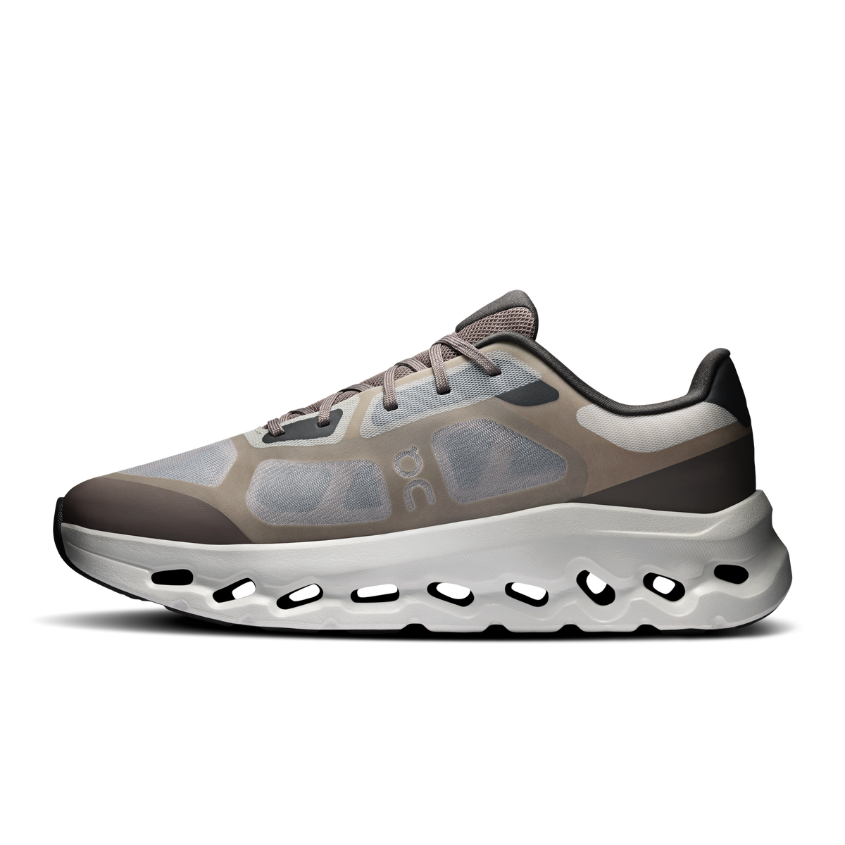 On Cloudtilt Remix homme – Gris & Marron (Ash | Espresso) – vue 4
