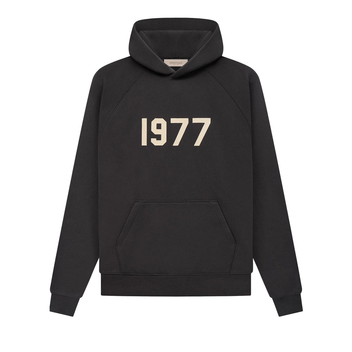 Essentials 1977 Hoodie Anthracite - face
