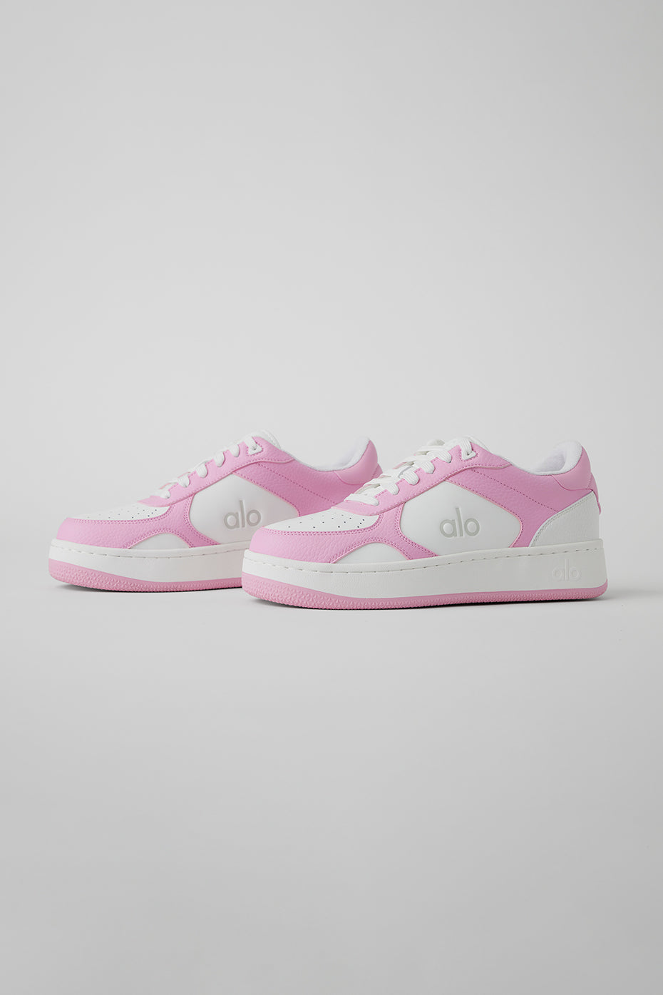 Alo Recovery Mode Sneaker – Rose & Blanc – vue 3