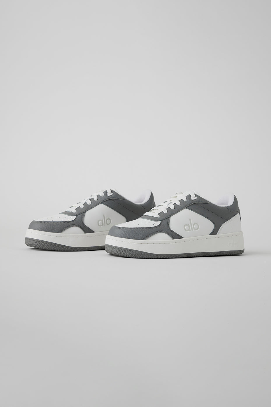 Alo Recovery Mode Sneaker – Gris & Blanc – vue 2