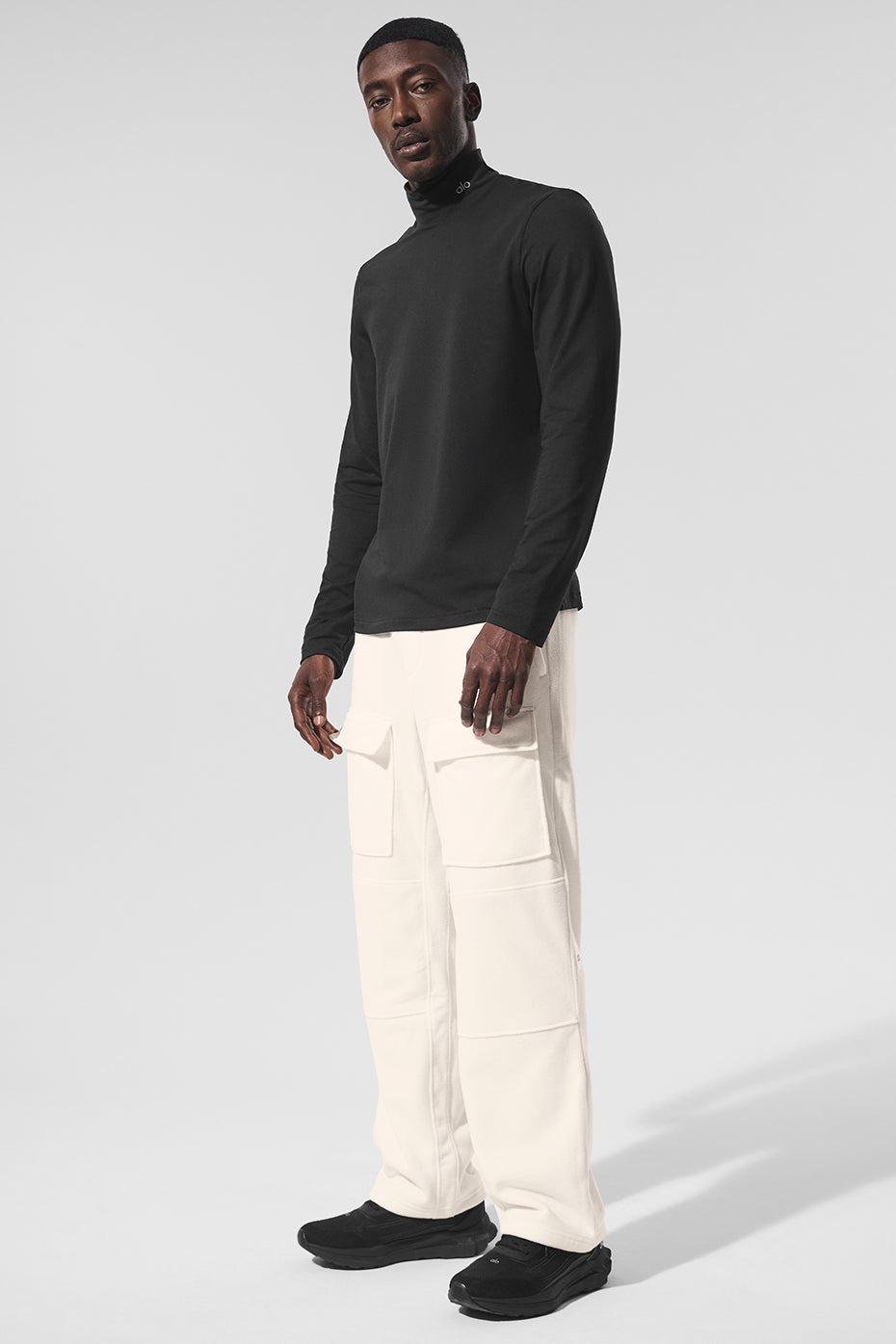 Alo Conquer Reform Mock Neck Long Sleeve Noir - photo 4