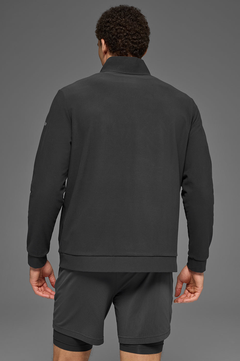 Alo Conquer Max Mock Neck Full Zip Anthracite - photo 3