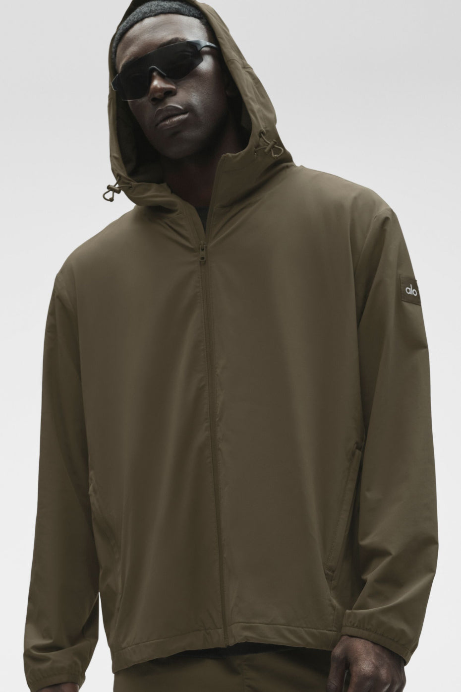 Alo Performance On-The-Go Jacket Olive foncé - photo 3