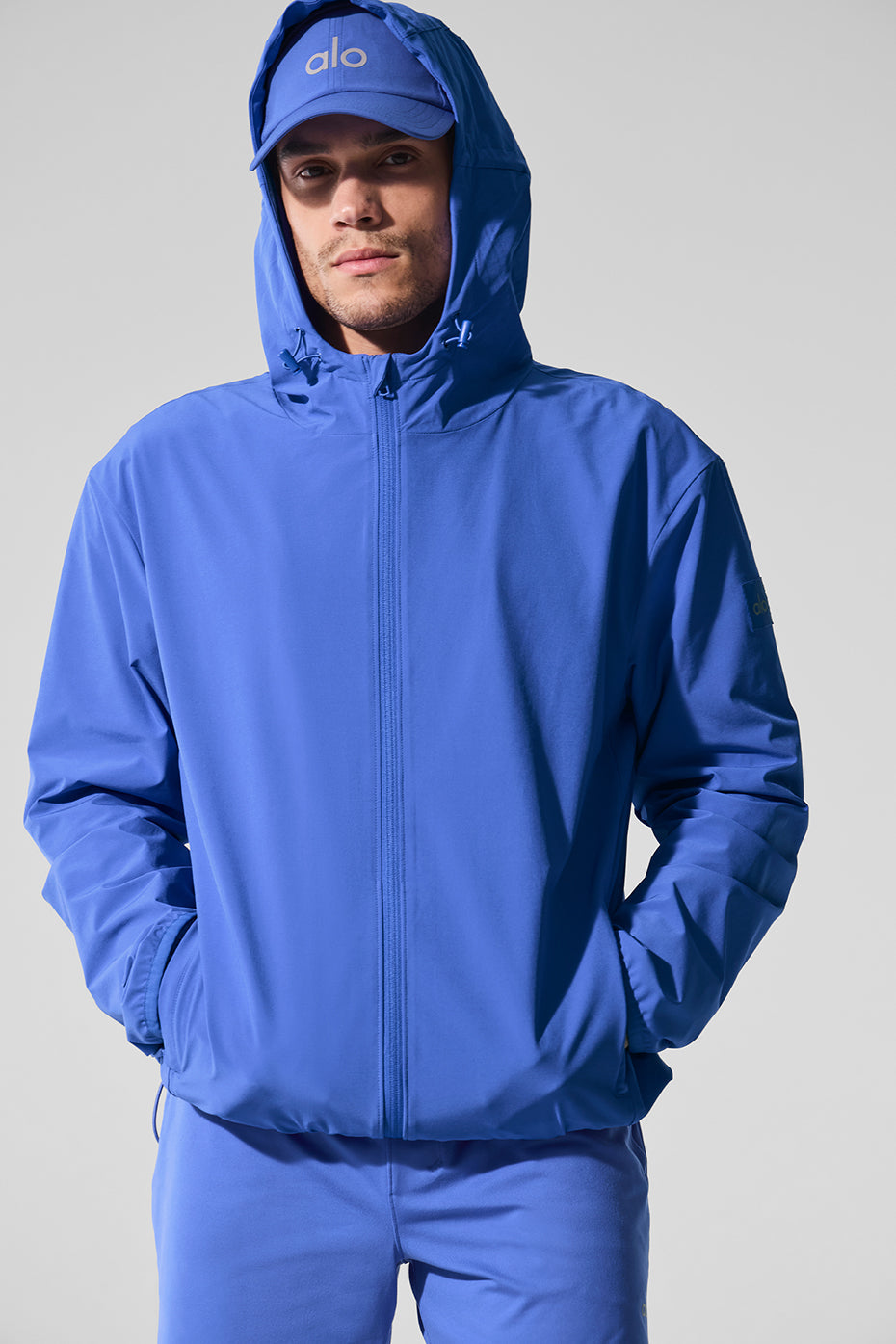 Alo Performance On-The-Go Jacket Bleu marathon - photo 2