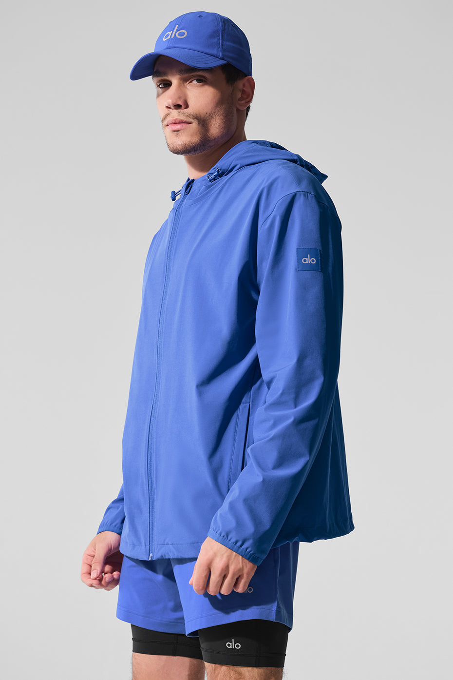 Alo Performance On-The-Go Jacket Bleu marathon - photo 4