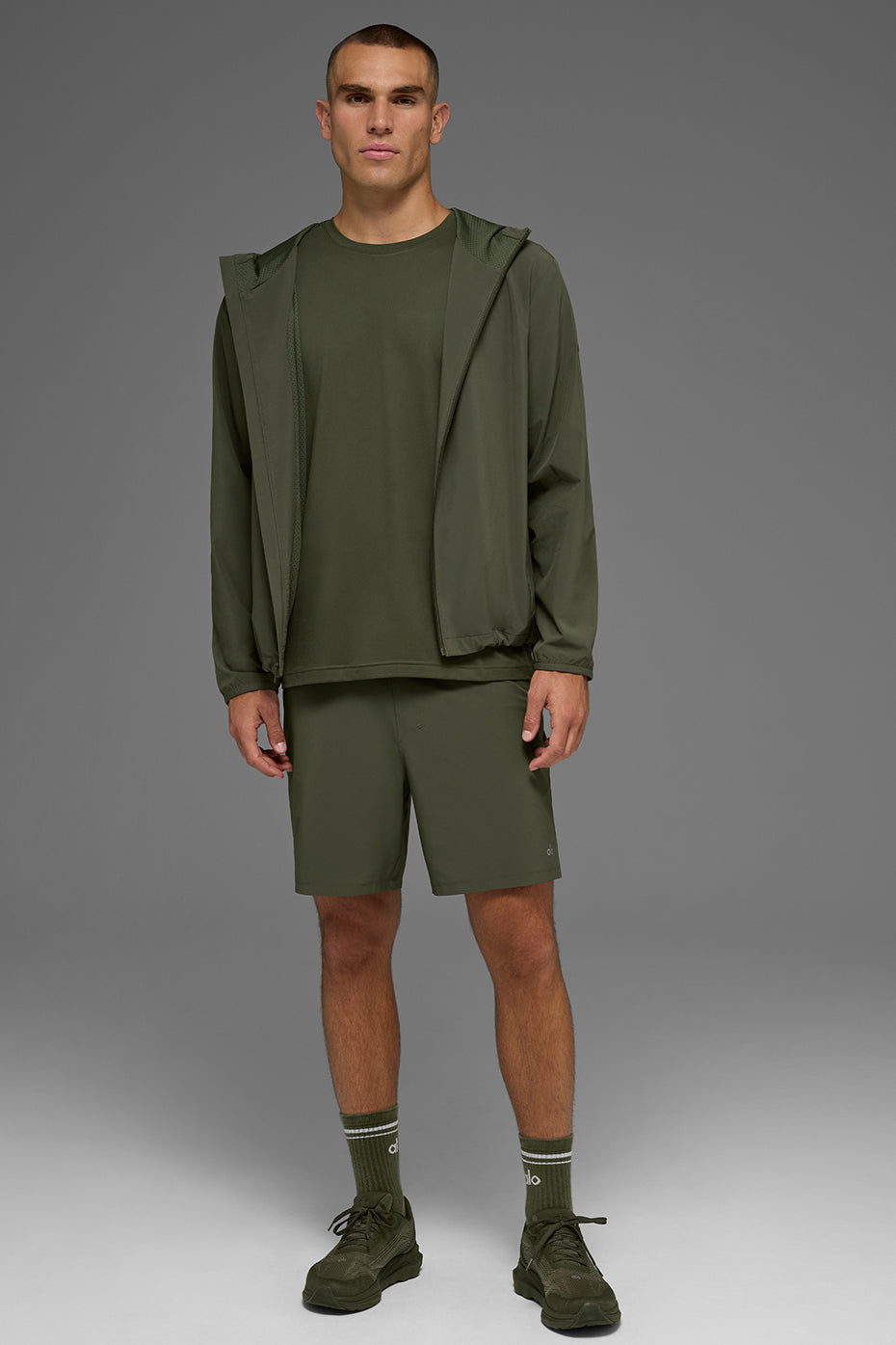 Alo Performance On-The-Go Jacket Vert olive - photo 7
