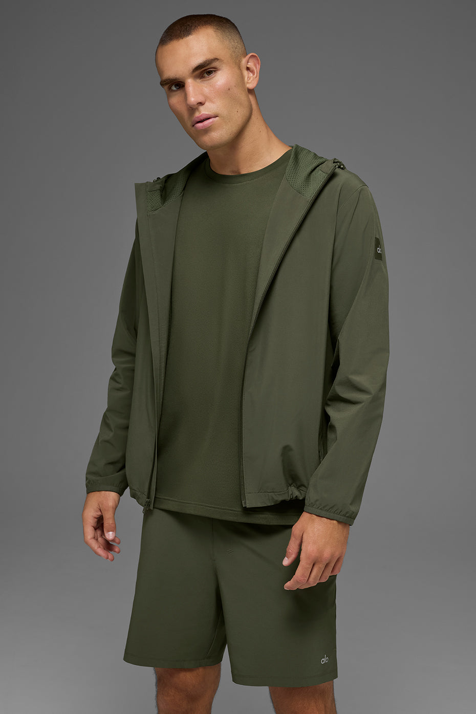 Alo Performance On-The-Go Jacket Vert olive - photo 4