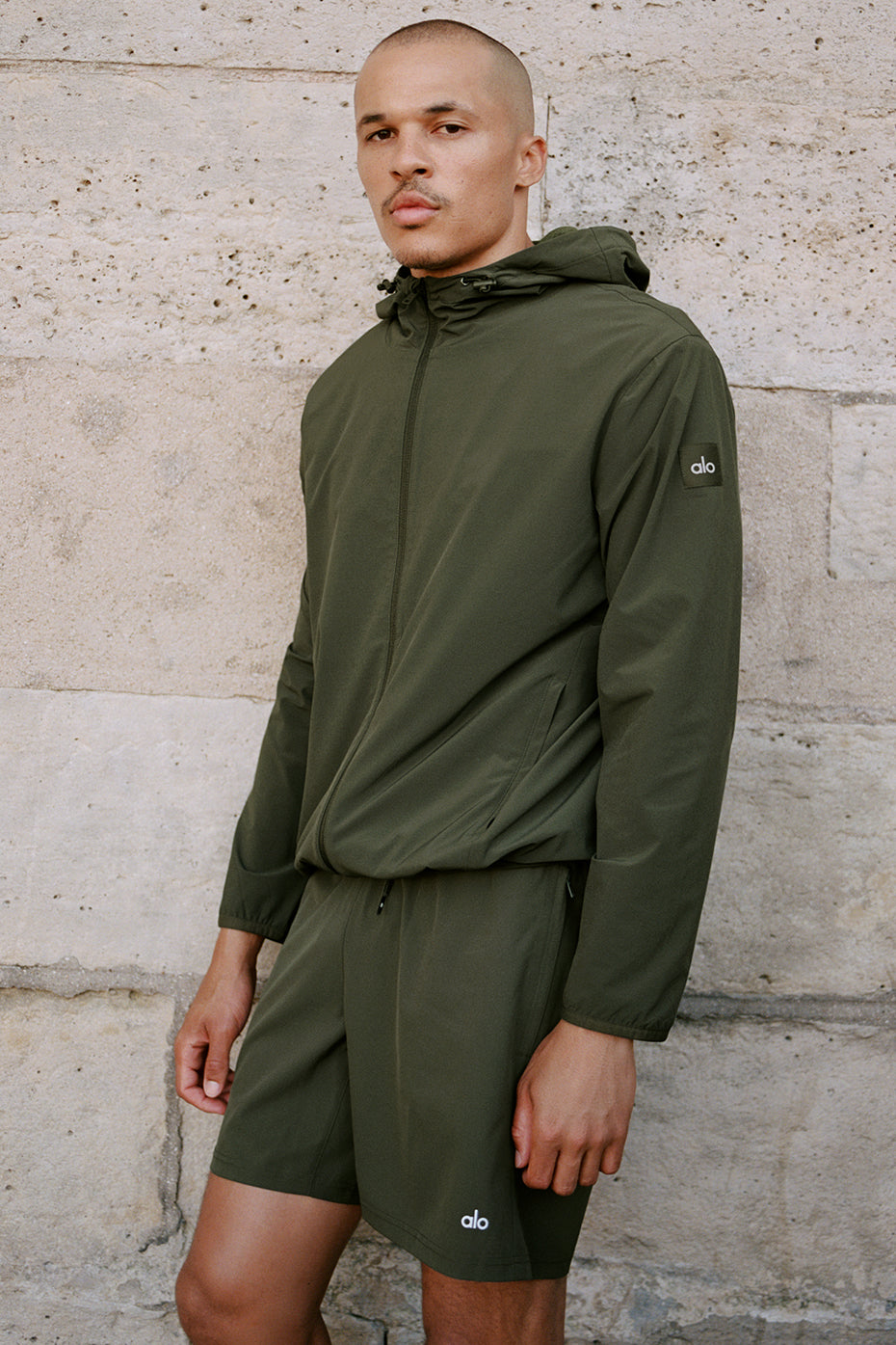 Alo Performance On-The-Go Jacket Vert olive - photo 1