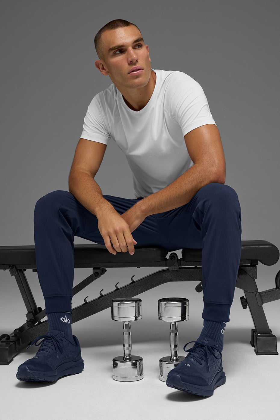 Alo Co-Op Pant (Regular) Bleu marine - photo 5