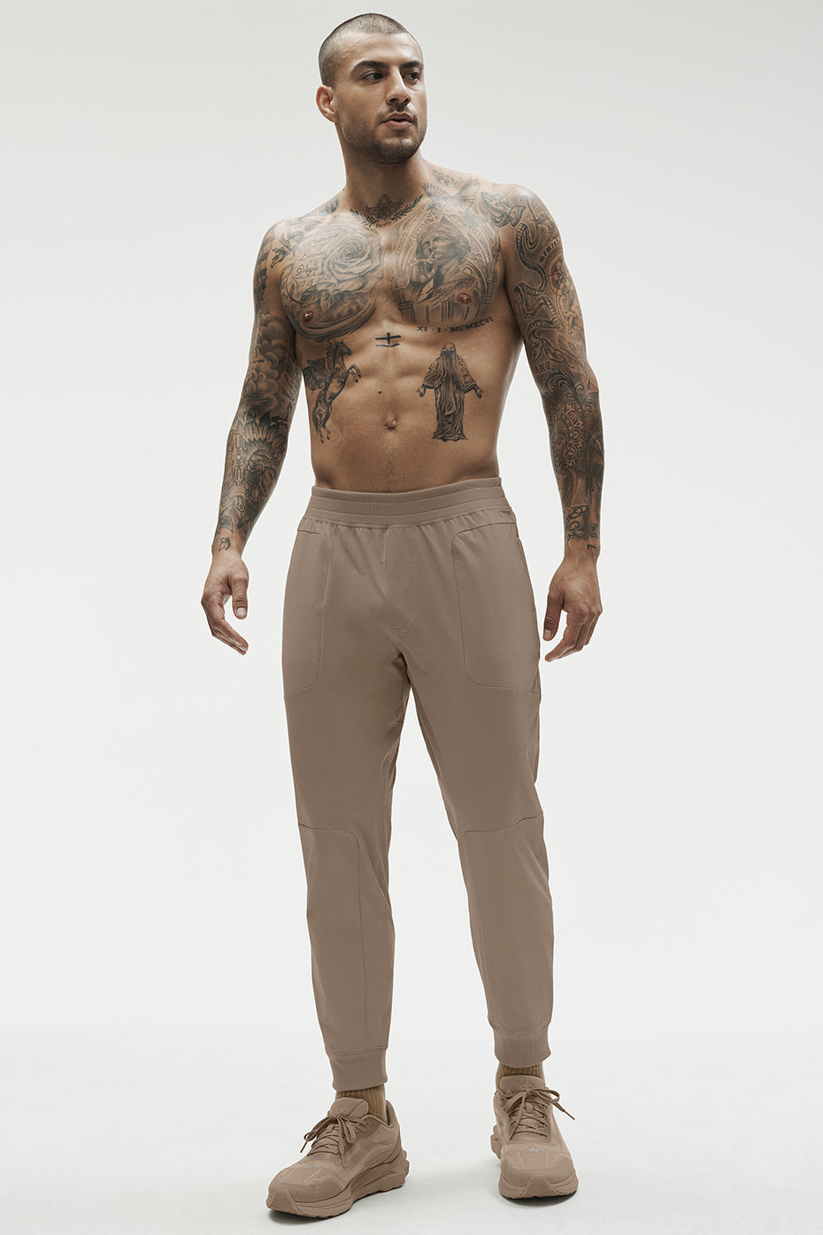 Alo Co-Op Pant (Regular) Beige Gravel - photo 6