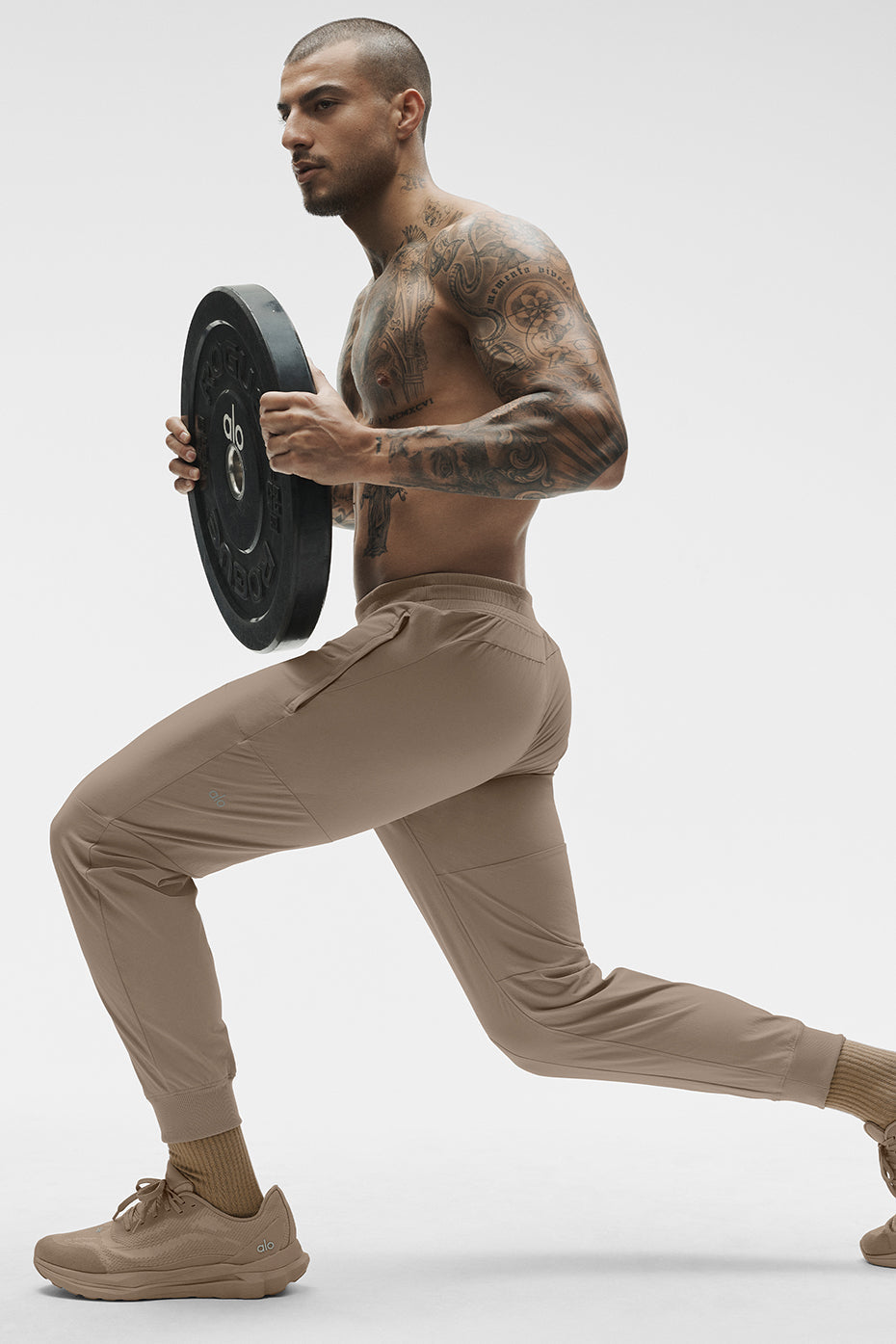 Alo Co-Op Pant (Regular) Beige Gravel - photo 5