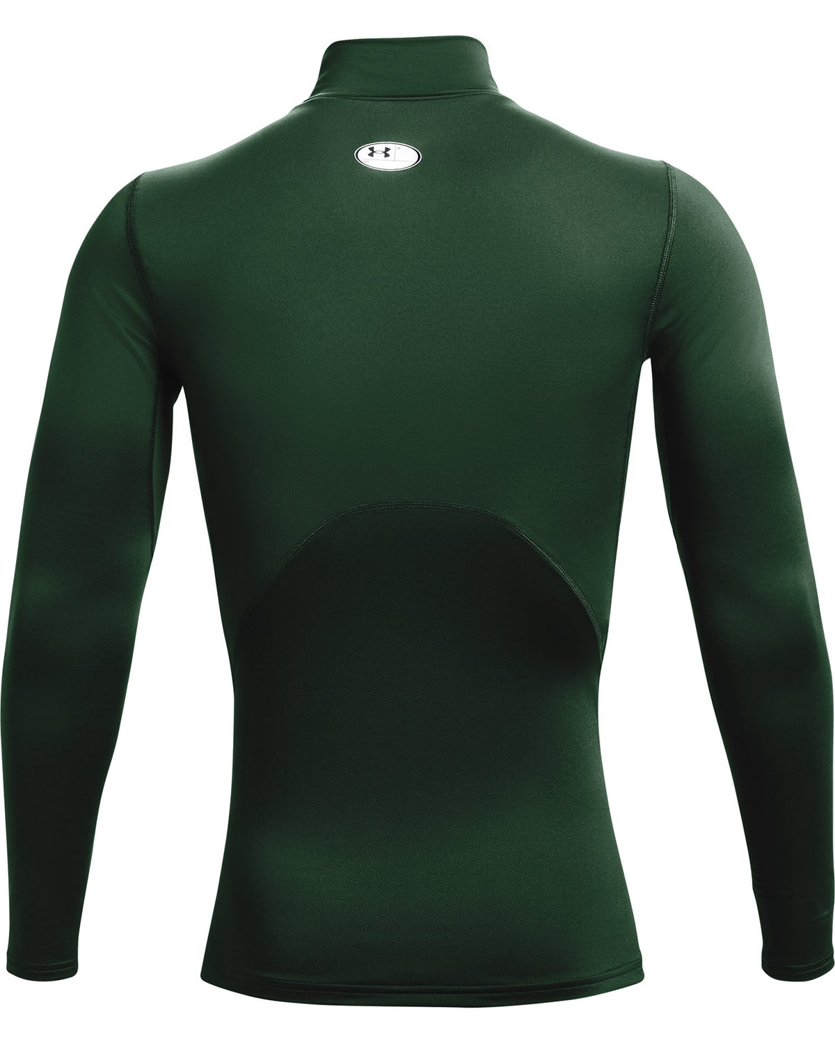 Under Armour ColdGear Compression Mock – Vert forêt – dos