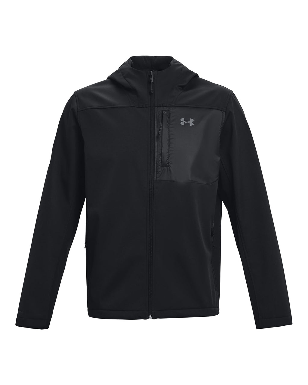 Under Armour Storm ColdGear Infrared Shield 2.0 à capuche – Noir – face