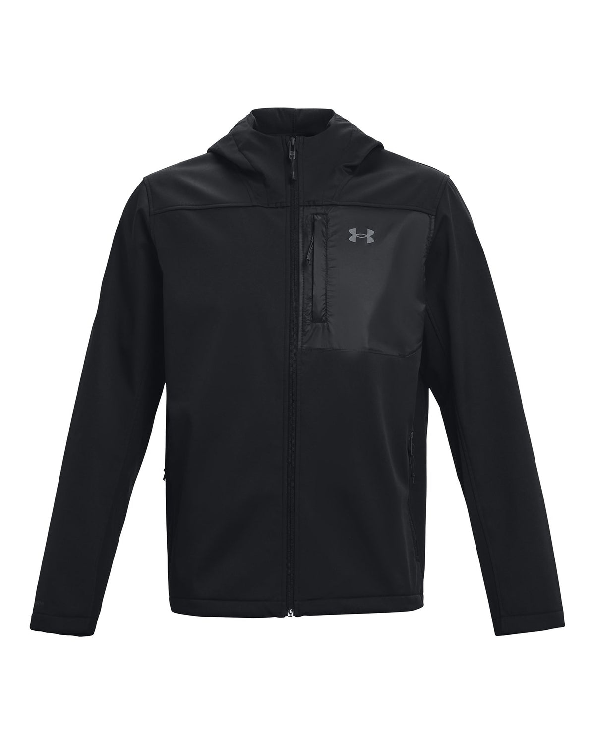 Under Armour Storm ColdGear Infrared Shield 2.0 à capuche – Noir – face