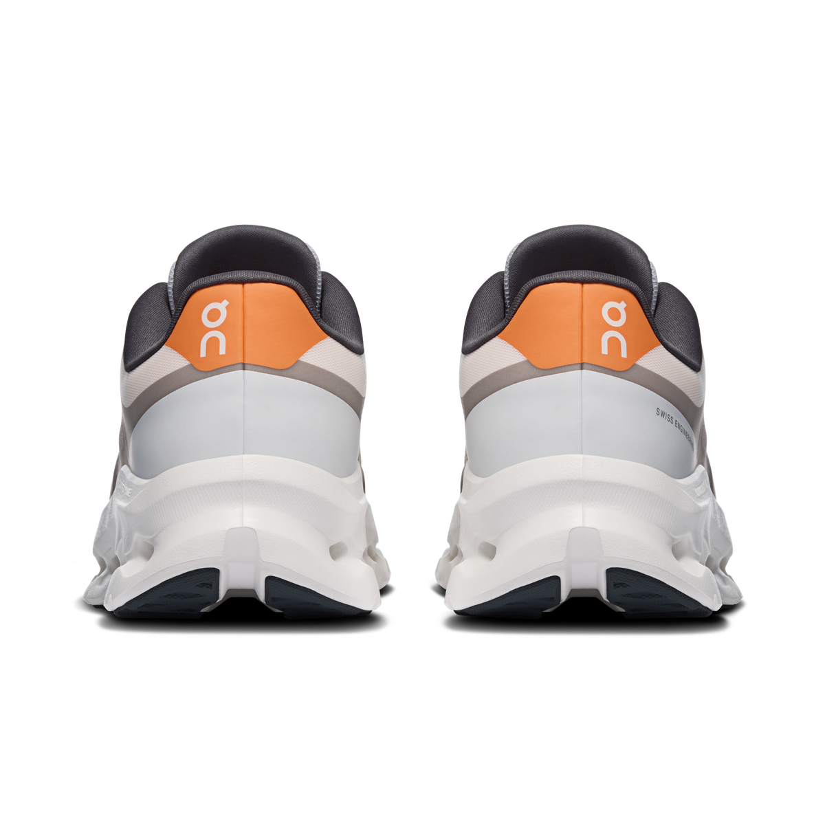 On Cloudtilt Remix homme – Gris & Orange (Autumn | Ivory) – vue 5
