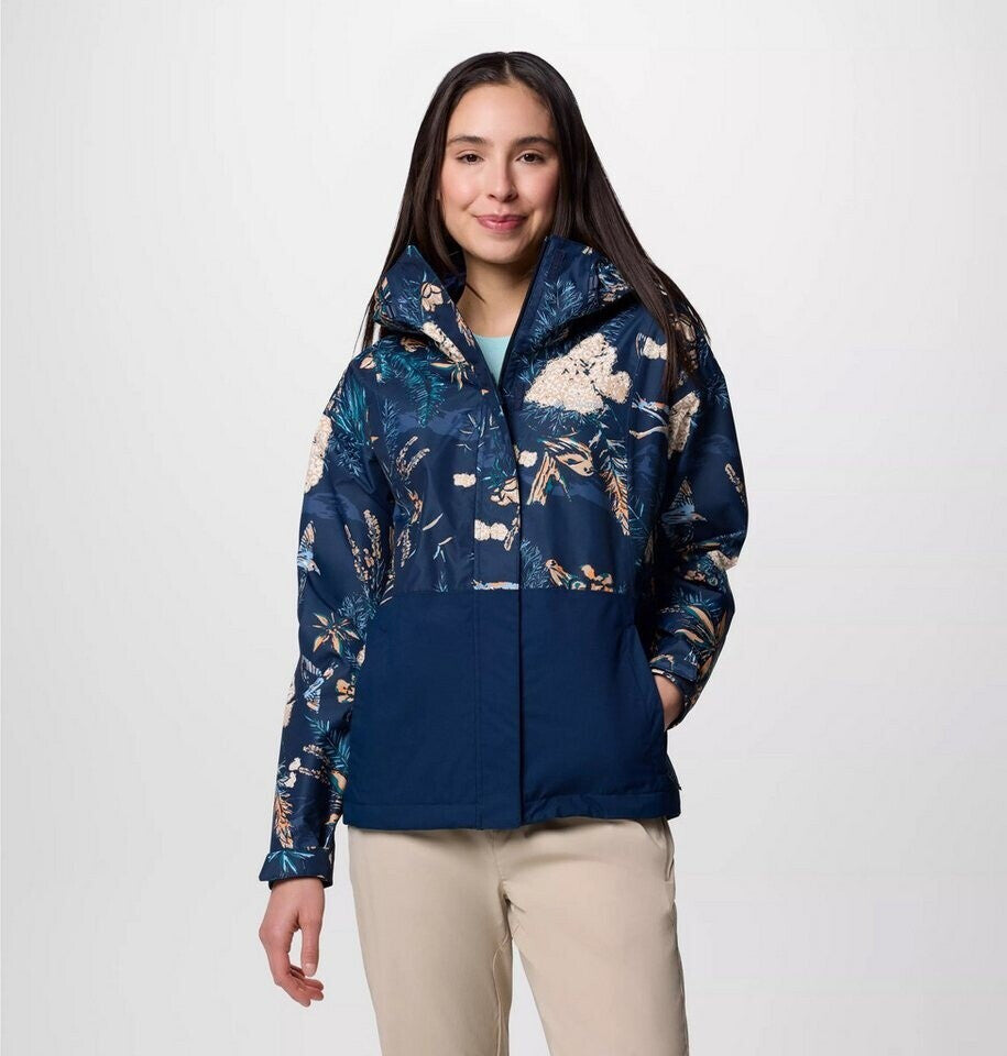 Veste Columbia Hikebound Printed bleu marine à fleurs