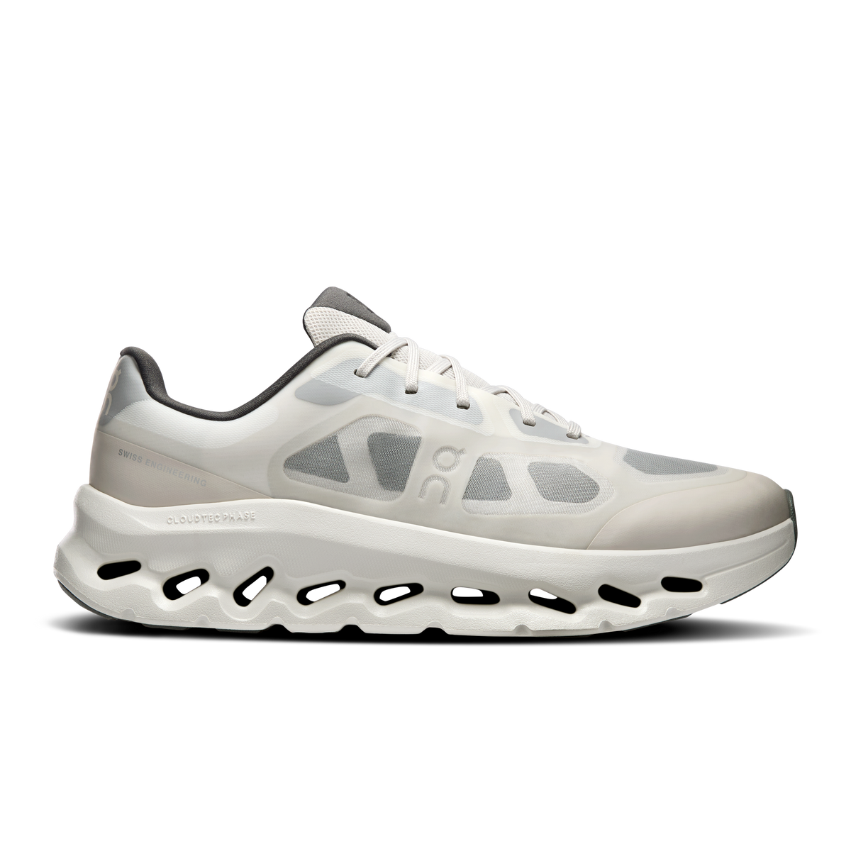 On Cloudtilt Remix homme – Gris & Beige (Alloy | Ivory)