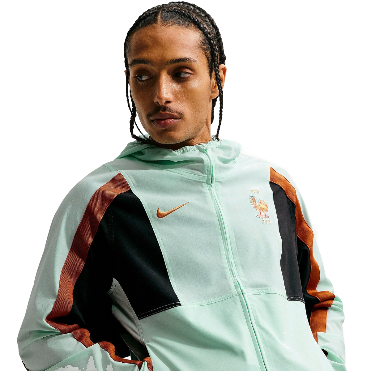 Veste Nike France 2026 Energy 'Igloo/Black/Dark Russet'