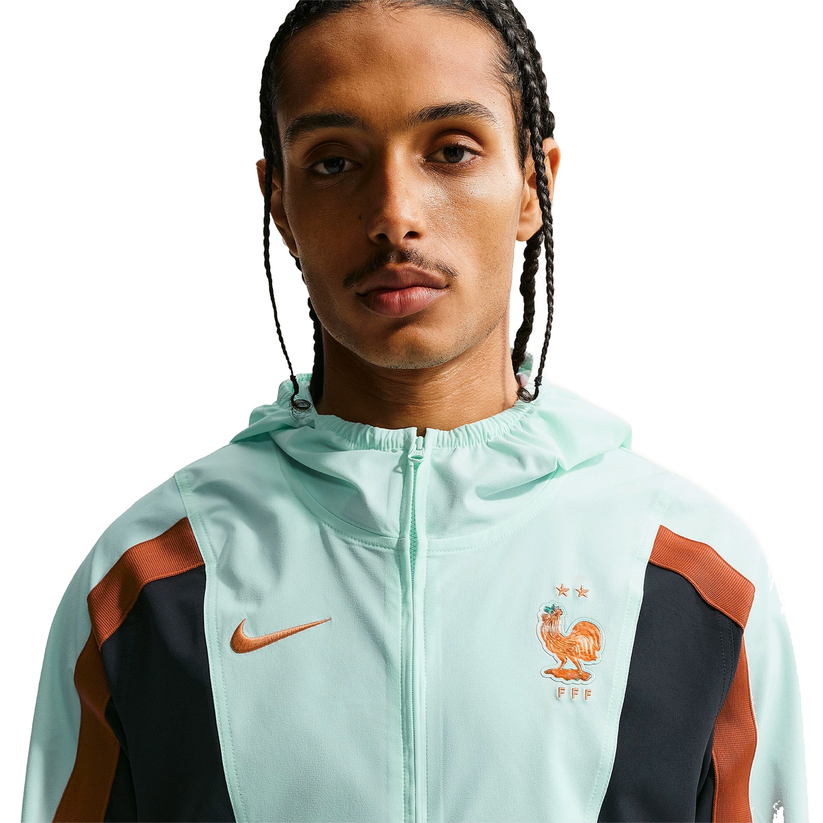 Veste Nike France 2026 Energy 'Igloo/Black/Dark Russet'