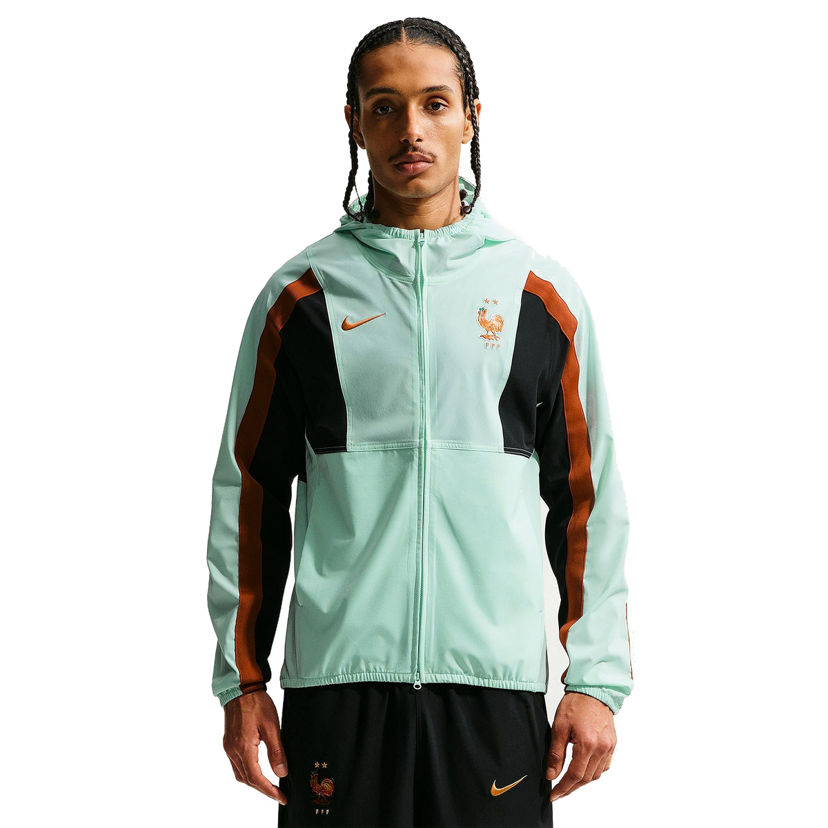 Veste Nike France 2026 Energy 'Igloo/Black/Dark Russet'